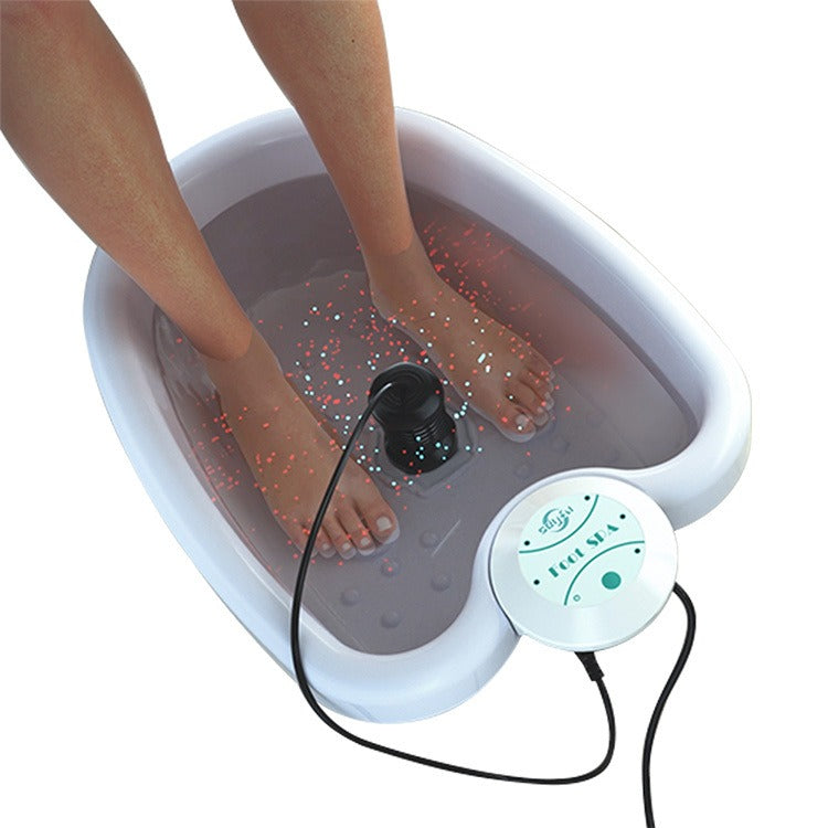 Foot Spa Massager with Ion Detox – Portable Foot Bath for Tired & Aching Feet