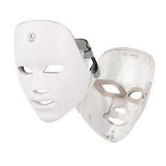 LED Light Therapy Face Mask – Red & Blue Light for Skin Rejuvenation & Acne