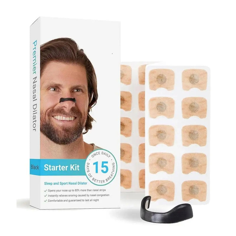 Magnetic Nasal Dilator Strips – Improve Breathing & Reduce Snoring for Better Sleep